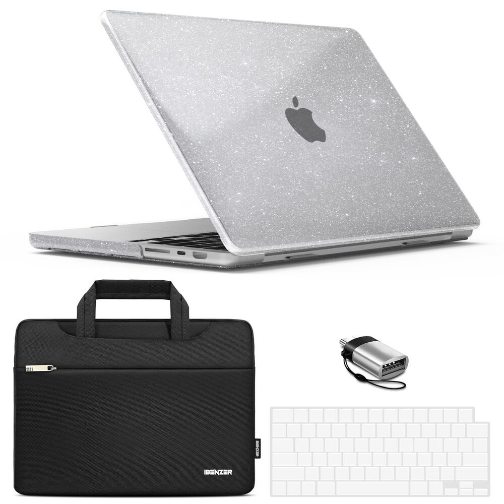 IBENZER Case for MacBook Pro 14 Inch 2026-2021 SleeveBag &KeyboardCover & Type-c